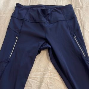 Athleta Rainer unbrushed 7/8 tight